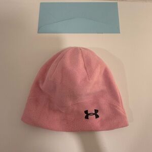 Under Armour Kids Pink Beanie